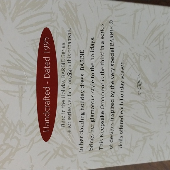 Hallmark Holiday Barbie Collectors Series - Picture 2 of 5